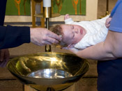 Baptizing Baby